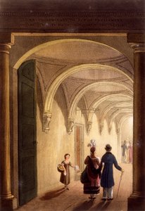 مدخل صندوق إلى دار الأوبرا الإنجليزية ، ج .1826