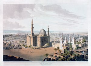 منظر للقاهرة الكبرى ، مصر ، 1809.