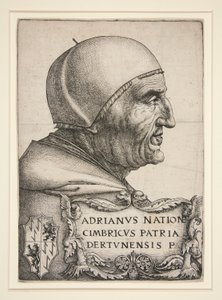 صورة لأدريان السادس (هادريان السادس ، البابا 1522-1523) بواسطة دانيال هوبفر