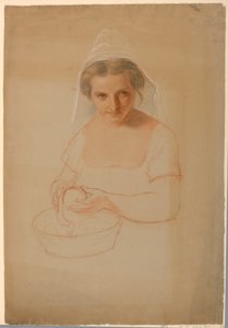 رسم، دراسة لـ"إيكابود كرين، 1861 بواسطة دانييل هنتنغتون