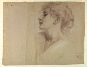 رسم، دراسة لـ "العدالة وبي"، 7 يوليو، 1878 بواسطة دانييل هنتنغتون