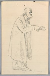 رسم، دراسة ل "المجموعة العلمية"، 1858