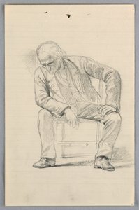 رسم، دراسة ل "المجموعة العلمية"، 1858 بواسطة دانييل هنتنغتون