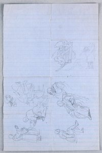 رسم، دراسة ل "المجموعة العلمية"، 1858 بواسطة دانييل هنتنغتون