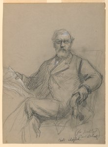 اللغة الإنجليزية: رسم كارل شورز جالس ريدين ، 1899