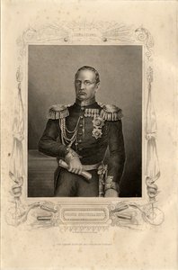 صورة للأمير ميخائيل دميتريفيتش جورتشاكوف 1795-1861 ، 1856 بواسطة دانيال جون باوند
