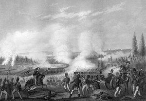 معركة تالافيرا ، إسبانيا ، 27-28 يوليو 1809 c1857.