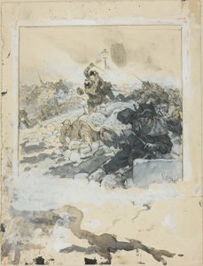 مشهد من قمع كومونة باريس في مايو 1871