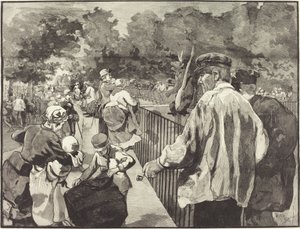 في Jardin des Plantes بواسطة دانيال فيرج