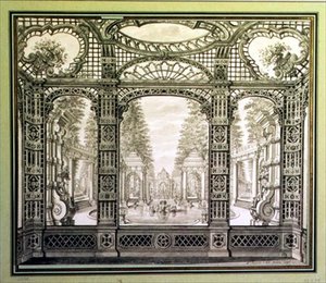 دراسة لجدارية زخرفية بواسطة دانيال الأصغر ماروت