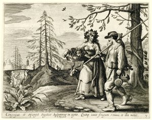 خريف الفصول الأربعة (عنوان المسلسل) بواسطة Adriaen Pietersz van de Venne