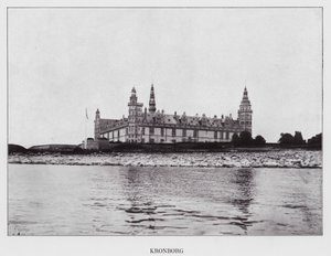 Kjobenhavn / كوبنهاغن: Kronborg (b / w photo) بواسطة المصور الدنماركي