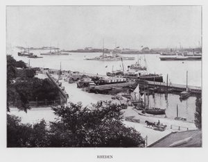 Kjobenhavn / كوبنهاغن: Rheden (b / w photo) بواسطة المصور الدنماركي