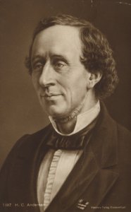 هانز كريستيان أندرسن (1805-1875) ، مؤلف وشاعر دنمركي بواسطة المدرسة الدنماركية