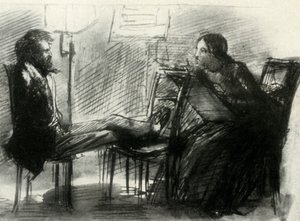 إليزابيث سيدال رسم روسيتي ، 1853 ، 1947. بواسطة دانتي جابرييل تشارلز روسيتي