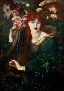 "The Ghirlandata" ، لوحة لدانتي غابرييل روسيتي بواسطة دانتي جابرييل تشارلز روسيتي