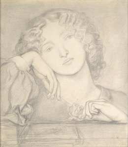 رجل روز ، c1860s بواسطة دانتي جابرييل روسيتي