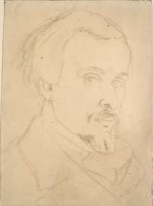صورة شخصية ، c1850-1870 بواسطة دانتي جابرييل روسيتي
