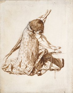 سانت سيسيليا ، 1850 م بواسطة دانتي جابرييل روسيتي