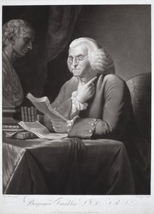 Benjamin Franklin بواسطة ديفيد (بعد) مارتن