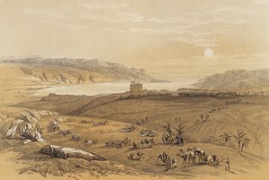 Jericho (colour litho) بواسطة ديفيد (بعد) روبرتس