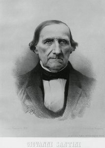 Portrait of Giovanni Santini (1787-1877), Italian astronomer, mathematician and scientist