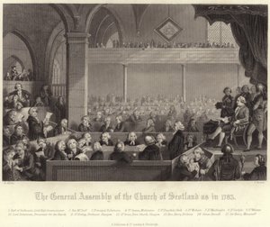 الجمعية العامة لكنيسة اسكتلندا في عام 1783
