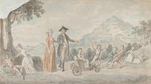 عائلة السير جيمس هانتر بلير ، البارون الأول 1741-1787 ، كاليفورنيا. 1785.