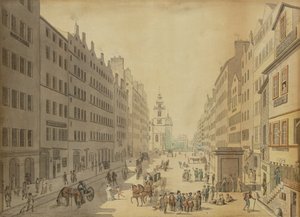 منظر لشارع إدنبرة السريع من الشرق ، 1793