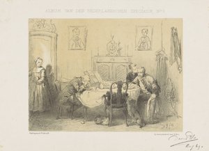 الكرسي الفارغ ألبوم van den Nederlanschen Spectator (عنوان السلسلة على الكائن)