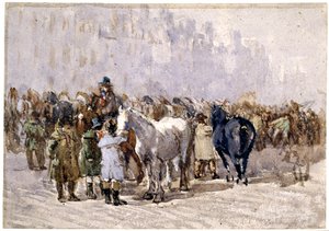 معرض برمنغهام هورس ، 1841-49 بواسطة ديفيد كوكس