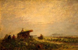حديقة البستانيين ، 1849-1851. بواسطة ديفيد كوكس الأكبر