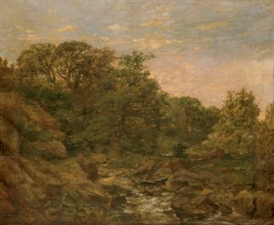 بالقرب من Bettws-y-Coed ، c1810. بواسطة ديفيد كوكس الأكبر