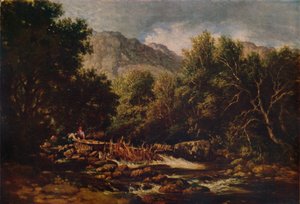 على الجلد ، c1844 بواسطة ديفيد كوكس الأكبر