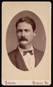 صورة لجورج واشنطن كوستيس لي 1832-1913 ، 1876. بواسطة ديفيد هـ. أندرسون
