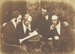 كنيسة الكاهن دمبارتون ، 29 مارس 1845. المؤلفون: ديفيد أوكتافيوس هيل ، روبرت أدامسون ، هيل وآدامسون. بواسطة هيل وآدامسون