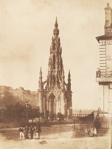 ادنبره. نصب سكوت التذكاري ، 1843-47. التأليف: ديفيد أوكتافيوس هيل ، روبرت أدامسون ، هيل وآدامسون. بواسطة هيل وآدامسون