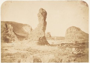 سانت أندروز. صخرة المغزل ، 1843-47. التأليف: ديفيد أوكتافيوس هيل ، روبرت أدامسون ، هيل وآدامسون. بواسطة هيل وآدامسون