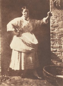 امرأة فيشر من نيوهافن ، 1844. المؤلفون: ديفيد أوكتافيوس هيل ، روبرت أدامسون.