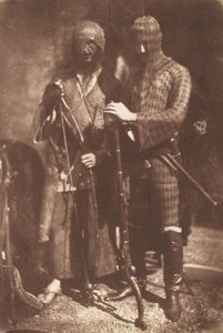 درع أفغاني أو شركسي ، 1843. المؤلفون: ديفيد أوكتافيوس هيل ، روبرت أدامسون.