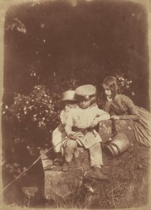 في بركة مينو، 1843-1847 (صورة فوتوغرافية) بواسطة ديفيد اوكتافيوس هيل
