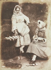Newhaven Fishwives ، جيني ويلسون وآني لينتون ، 1845.