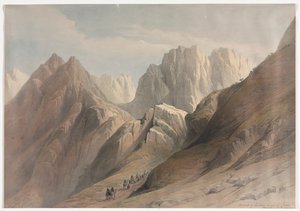صعود سلسلة جبال سيناء الدنيا بواسطة David Roberts