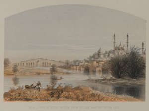 منظر لجسر حجري من Moosah Bagh End of the City