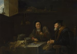 مثل مزارع الحبوب الغنية. حوالي 1648
