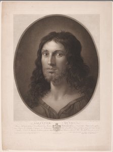 السيد المسيح منقذ العالم (العنوان على الكائن) بواسطة أنيبال كاراتشي