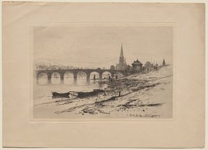 جسر بيرث بواسطة السادة سيلي وشركاه في "المحفظة ،" المجلد. XX ، يوليو 1889