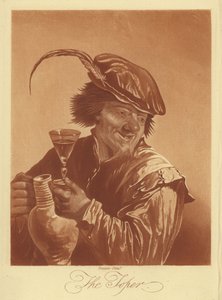 The Toper (engraving) بواسطة ديفيد الأصغر (بعد) تينيرز