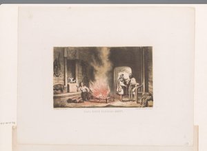 داخل مزرعة سكسونية قاعة Saxische Hoeve (العنوان على الكائن) بواسطة إمريك وبينجر