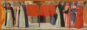 دفن القديس زينوبيوس ، كاليفورنيا. 1479.